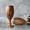 Wooden Glass | Sagvan Glass | Teak Wood Glass | Wine Glass | Water Glass